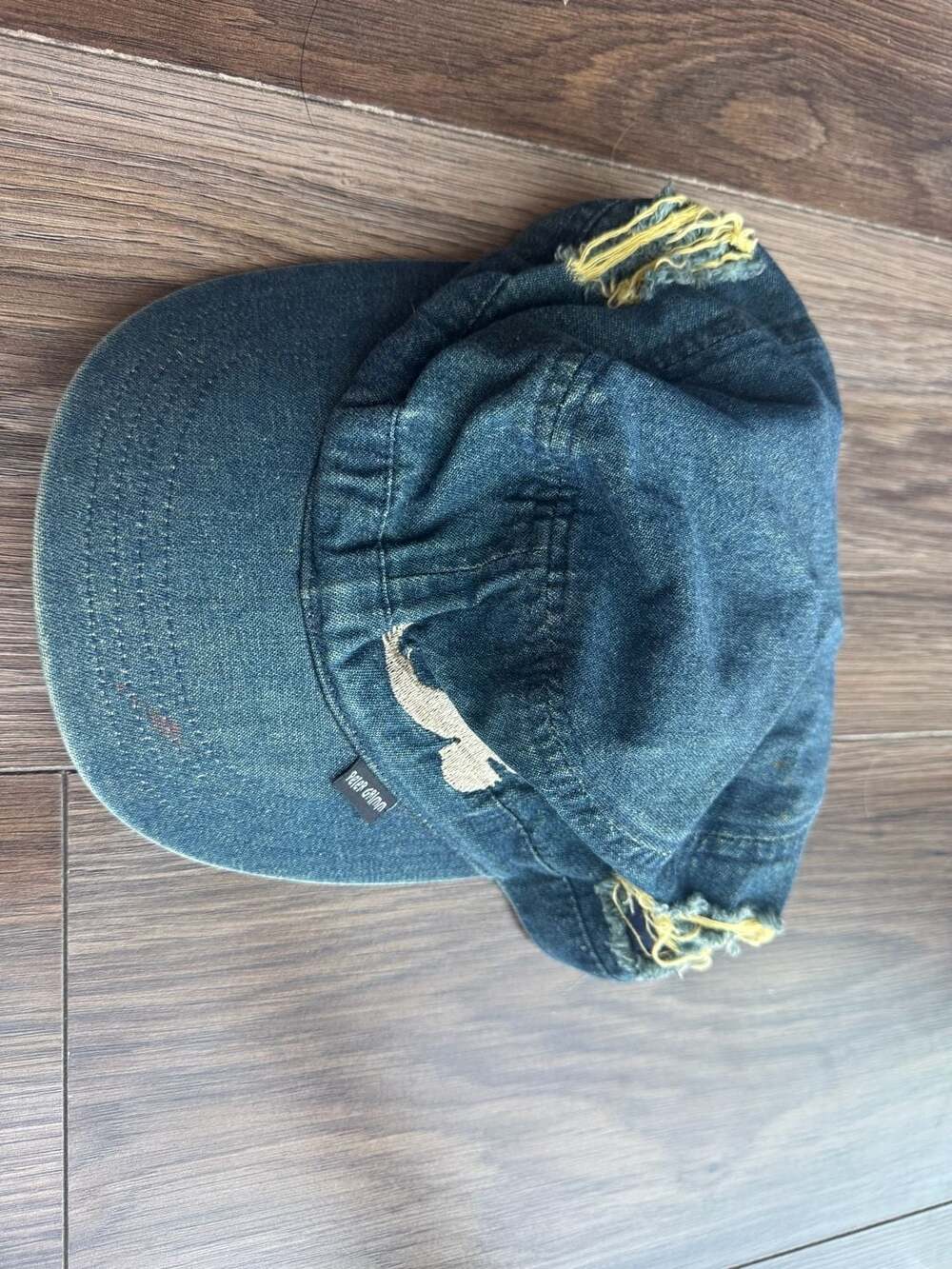 Peter Grimm Distressed Denim Cadet Hat